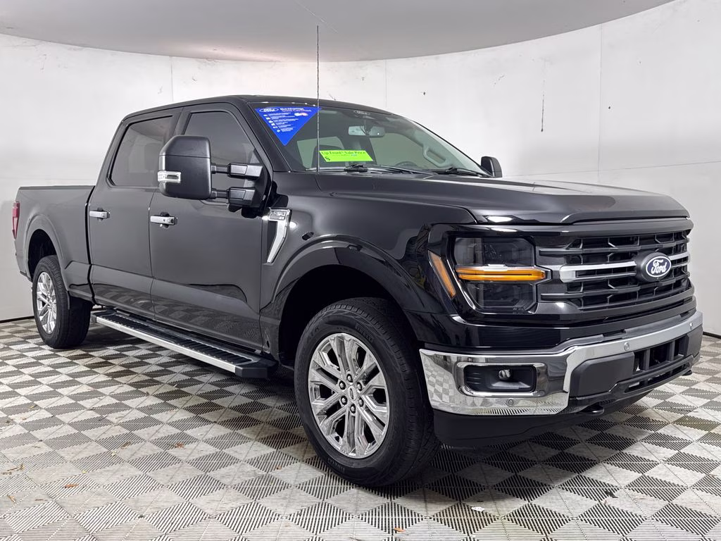2024 Black Metallic Ford F-150 XLT 4X4 Truck