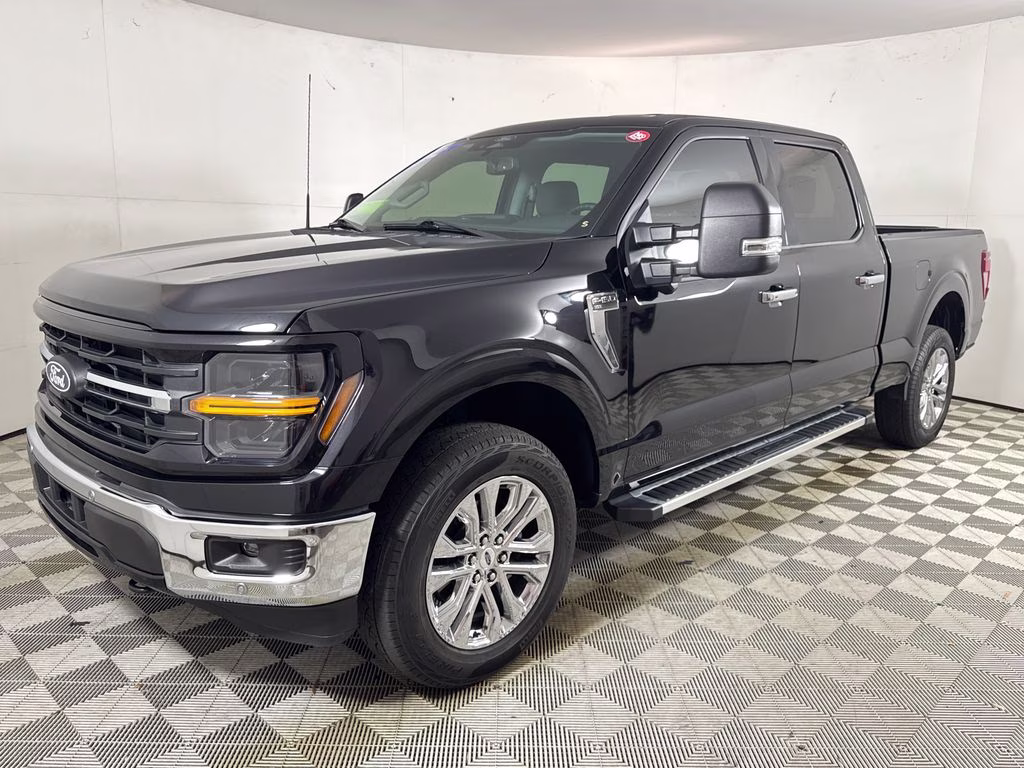 2024 Black Metallic Ford F-150 XLT 4X4 Truck