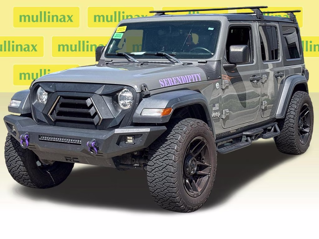 2020 Sting-Gray Clearcoat Jeep Wrangler Unlimited Sport S 4X4 SUV