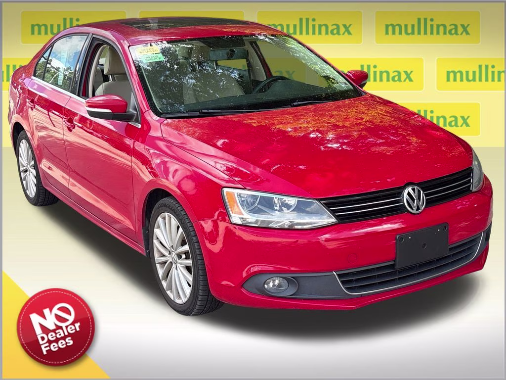 2013 Tornado Red Volkswagen Jetta TDI FWD Sedan