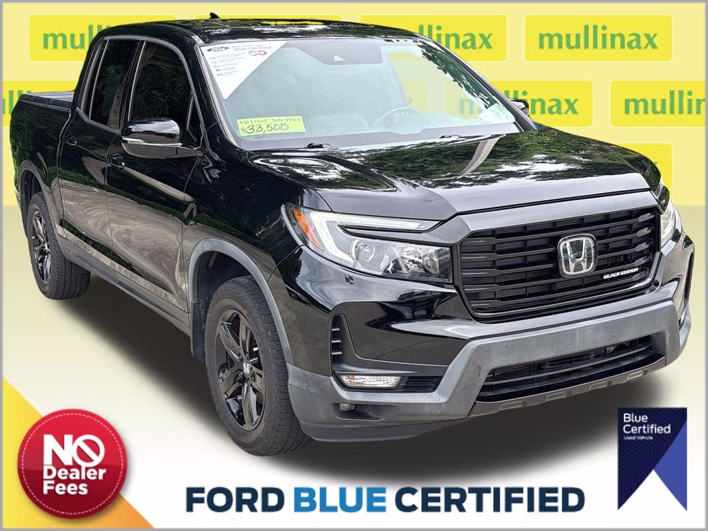2022 Crystal Black Pearl Honda Ridgeline Black Edition AWD Truck