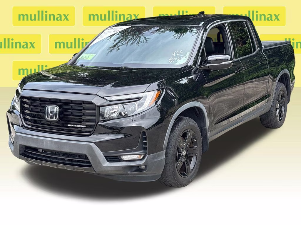 2022 Crystal Black Pearl Honda Ridgeline Black Edition AWD Truck