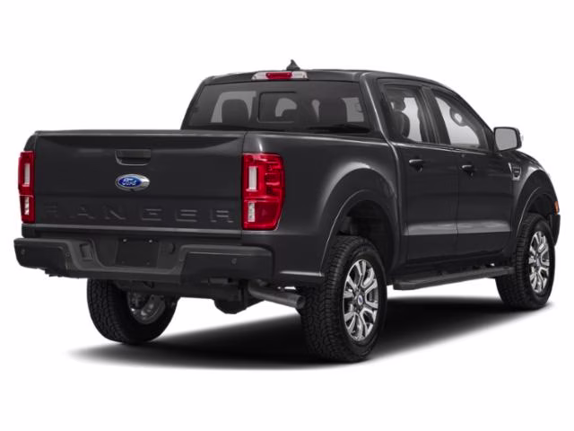 2022 Shadow Black Ford Ranger Lariat 4X4 Truck