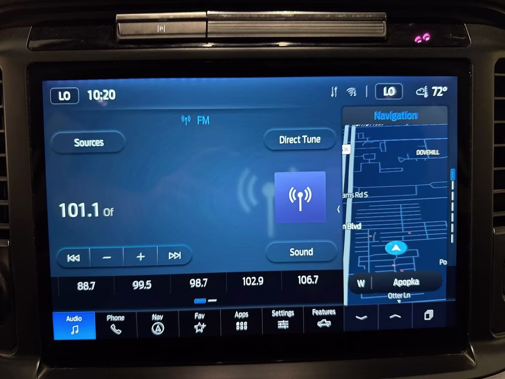 2025 Blue Metallic Ford F-150 XLT 4X4 Truck