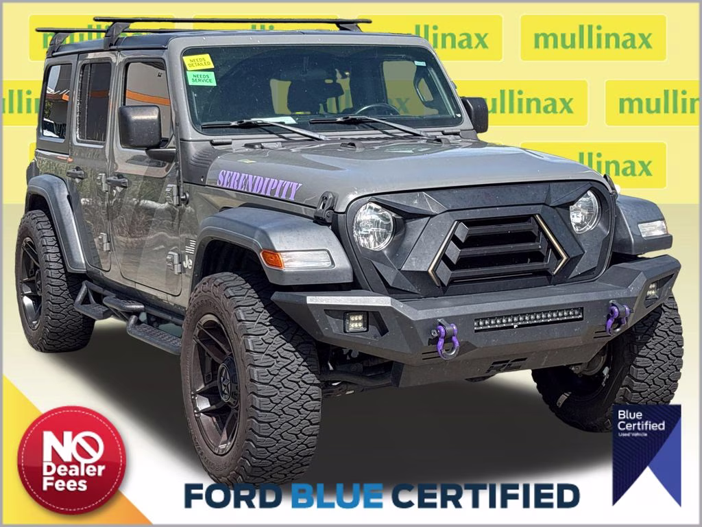 2020 Sting-Gray Clearcoat Jeep Wrangler Unlimited Sport S 4X4 SUV