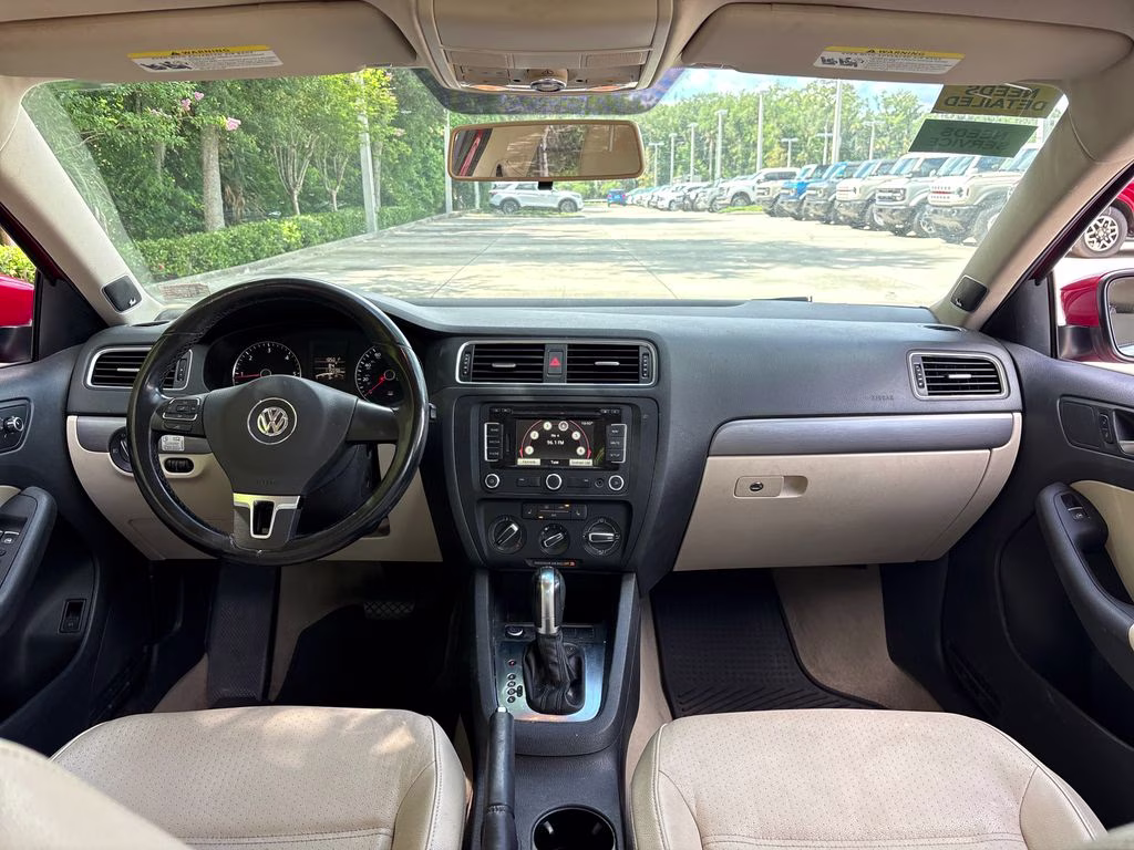 2013 Tornado Red Volkswagen Jetta TDI FWD Sedan