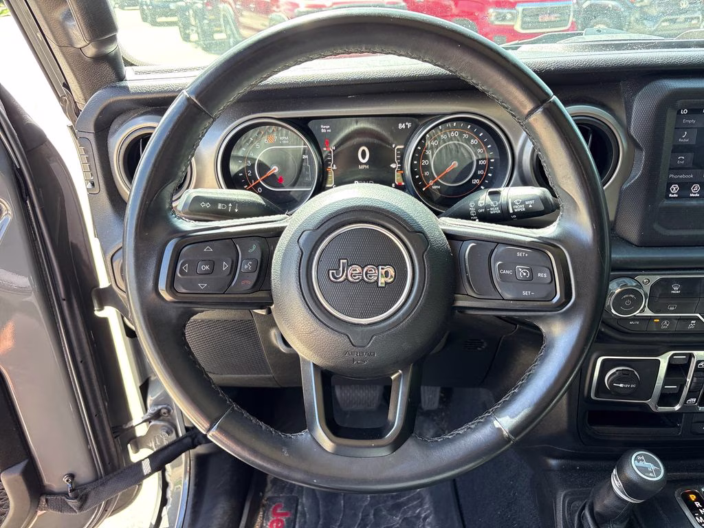 2020 Sting-Gray Clearcoat Jeep Wrangler Unlimited Sport S 4X4 SUV