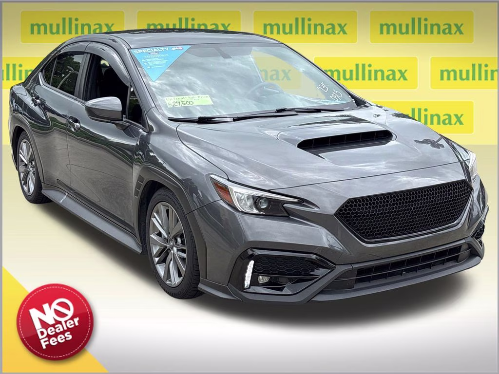 2023 Magnetite Gray Metallic Subaru WRX Base AWD Sedan