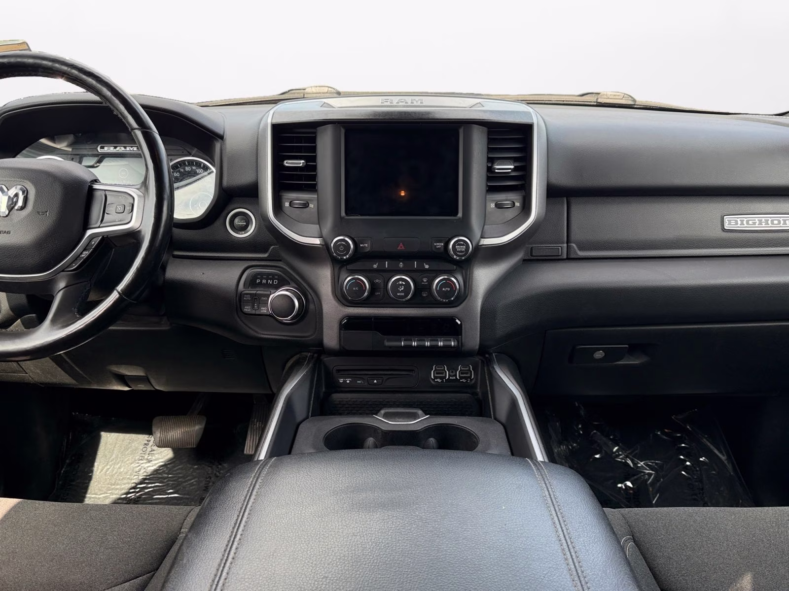 2019 Diamond Black Crystal Pearlcoat Ram 1500 Big Horn/Lone Star 4X4 Truck