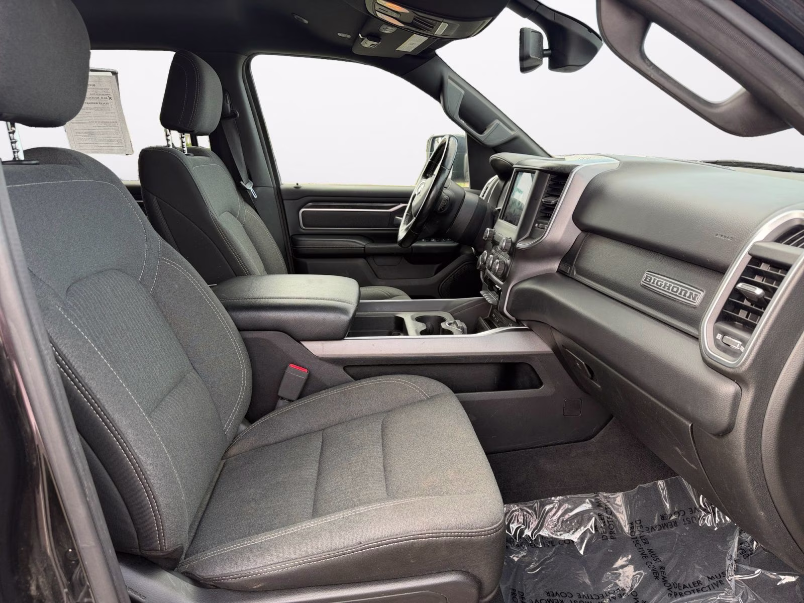 2019 Diamond Black Crystal Pearlcoat Ram 1500 Big Horn/Lone Star 4X4 Truck