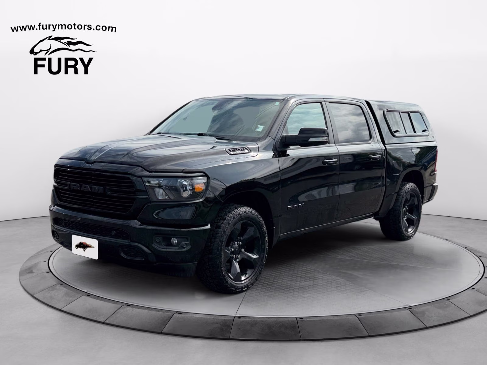 2019 Diamond Black Crystal Pearlcoat Ram 1500 Big Horn/Lone Star 4X4 Truck