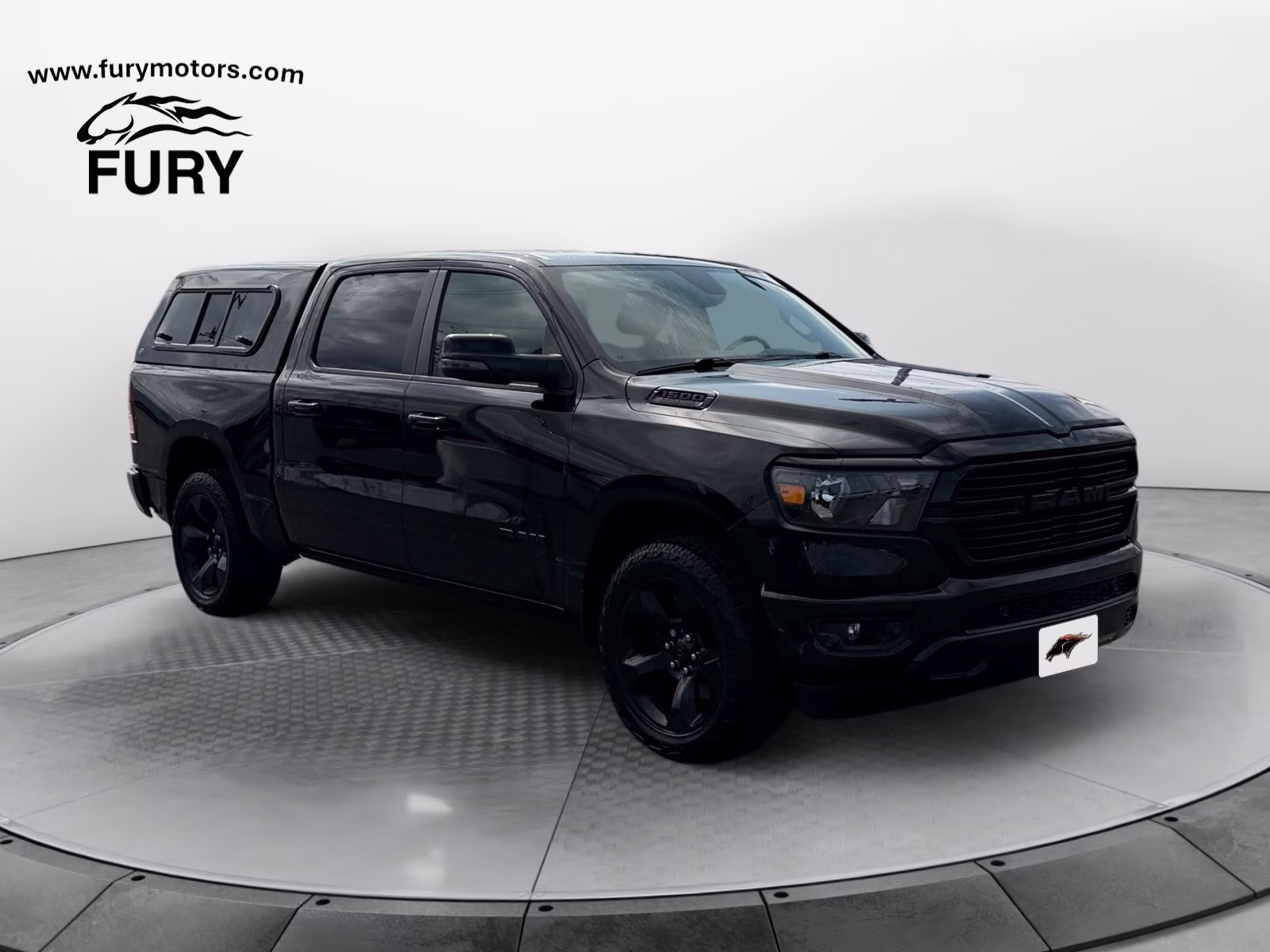 2019 Diamond Black Crystal Pearlcoat Ram 1500 Big Horn/Lone Star 4X4 Truck