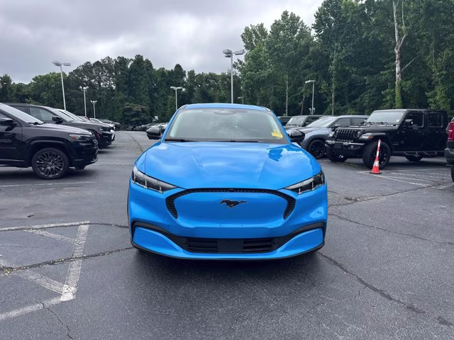 2024 Grabber Blue Metallic Ford Mustang Mach-E RWD SUV