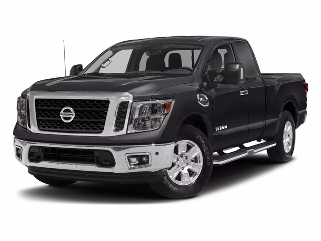 2017 Magnetic Black Nissan Titan SV 4X4 Truck