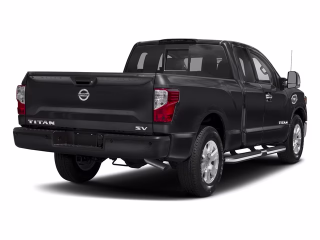 2017 Magnetic Black Nissan Titan SV 4X4 Truck