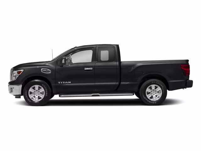 2017 Magnetic Black Nissan Titan SV 4X4 Truck
