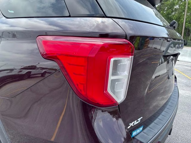 2022 Red Metallic Ford Explorer XLT 4X4 SUV