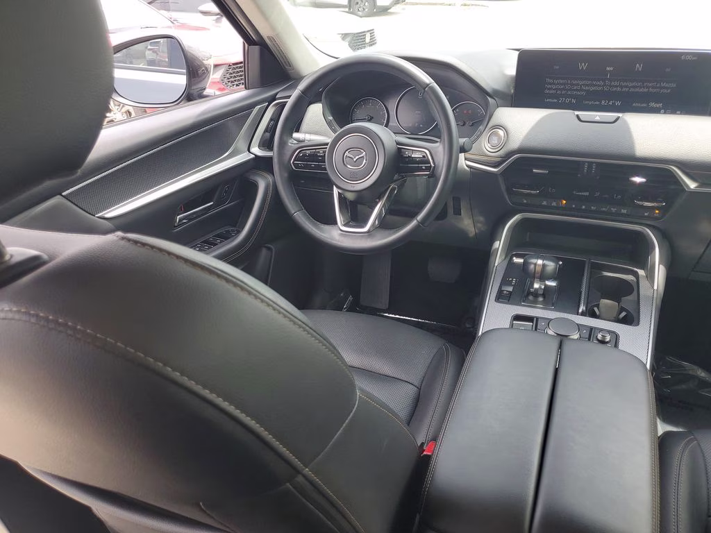 2025 Machine Gray Metallic Mazda CX-90 3.3 Turbo Preferred AWD SUV
