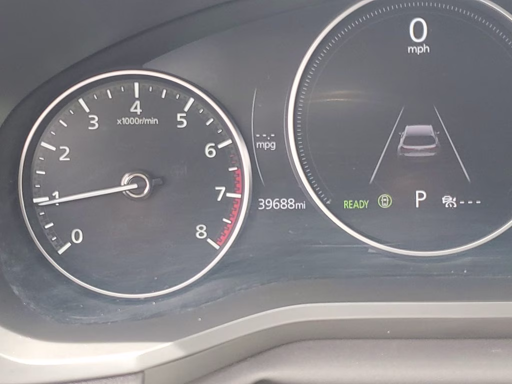 2025 Machine Gray Metallic Mazda CX-90 3.3 Turbo Preferred AWD SUV