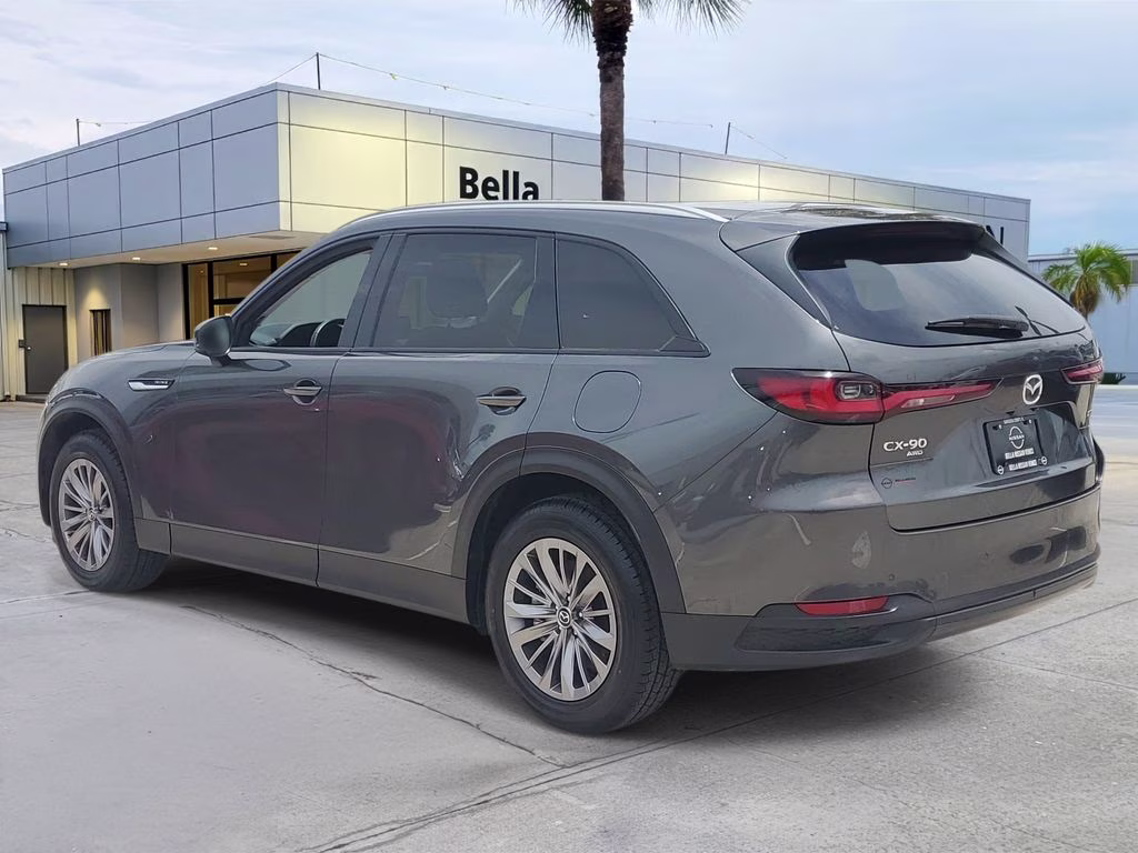 2025 Machine Gray Metallic Mazda CX-90 3.3 Turbo Preferred AWD SUV