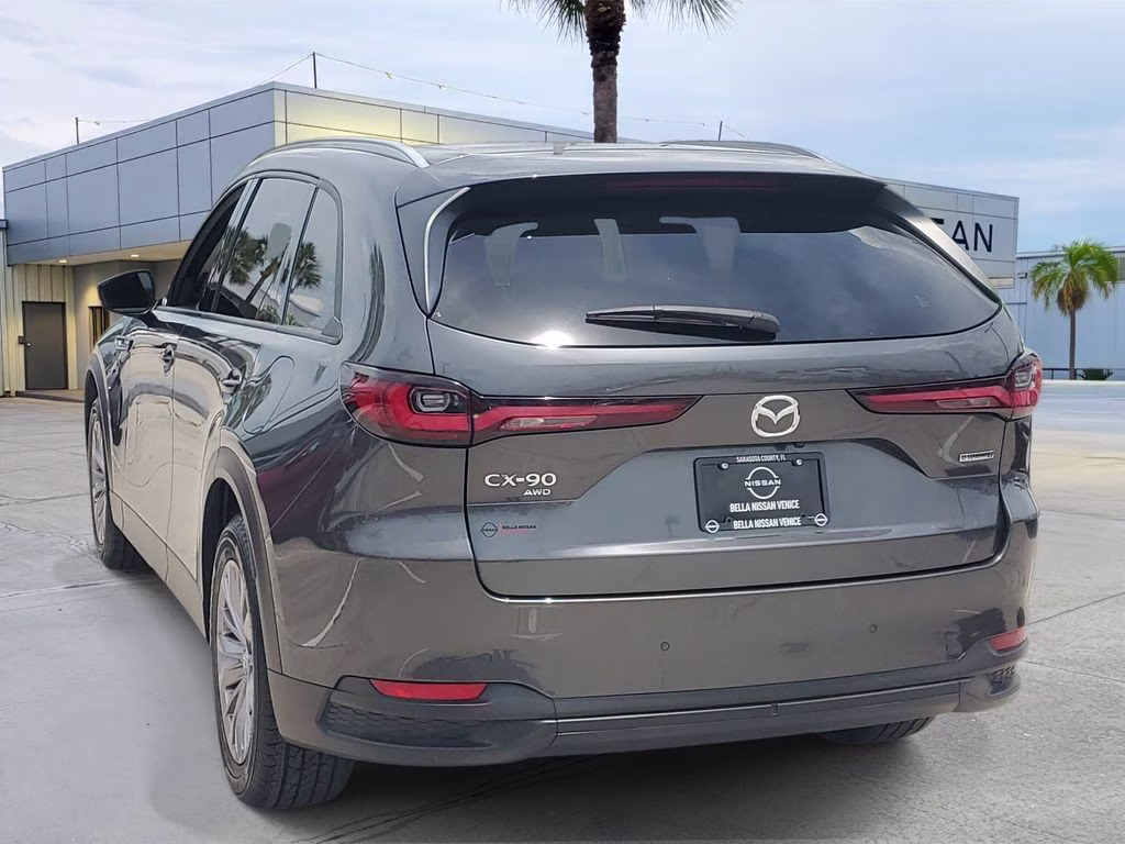 2025 Machine Gray Metallic Mazda CX-90 3.3 Turbo Preferred AWD SUV