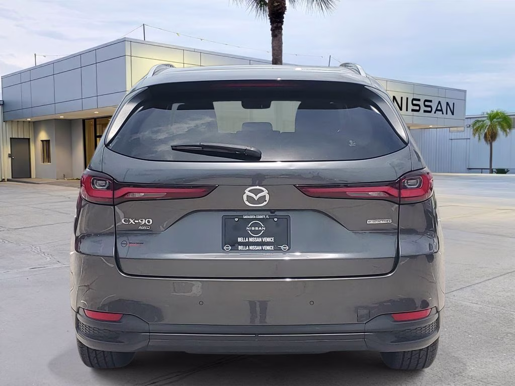 2025 Machine Gray Metallic Mazda CX-90 3.3 Turbo Preferred AWD SUV