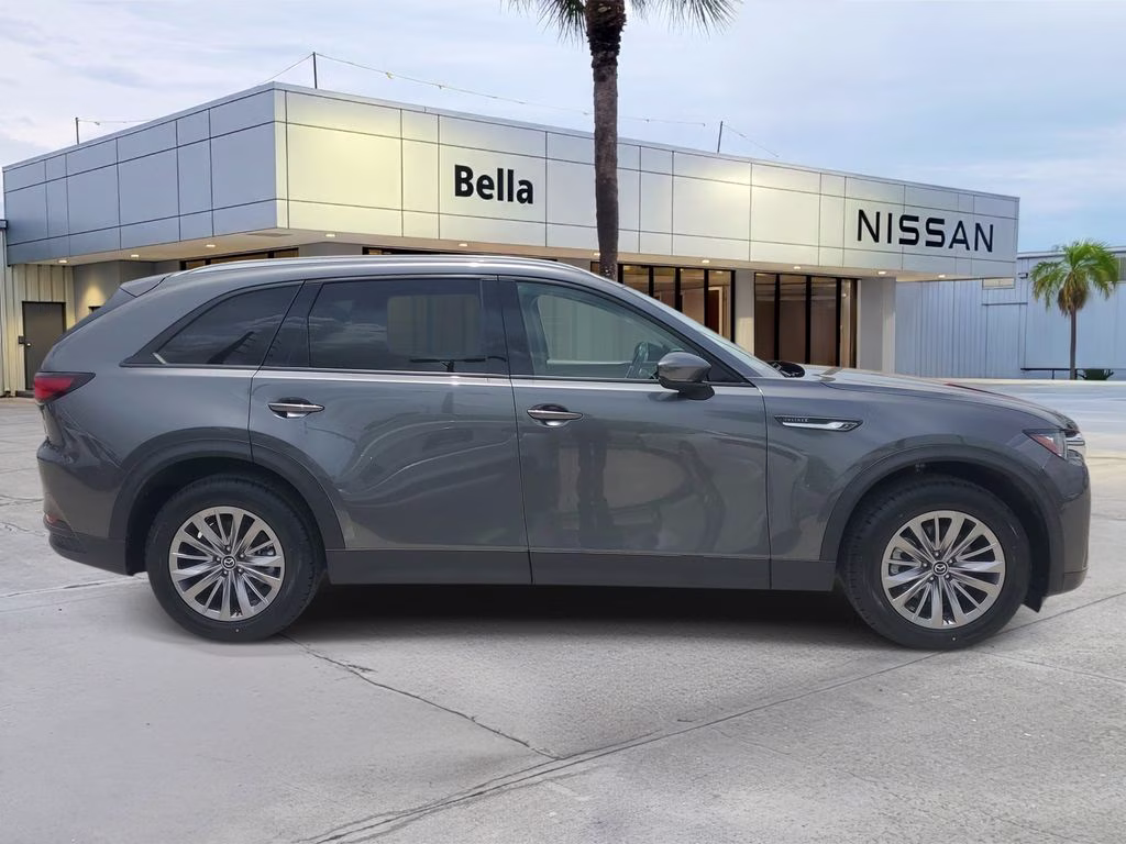 2025 Machine Gray Metallic Mazda CX-90 3.3 Turbo Preferred AWD SUV