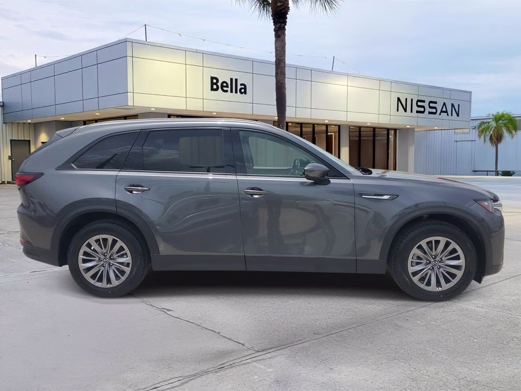 2025 Machine Gray Metallic Mazda CX-90 3.3 Turbo Preferred AWD SUV