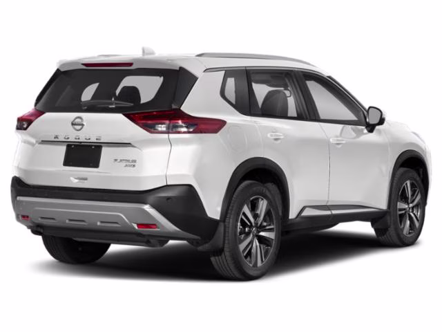 2023 Pearl White Tricoat Nissan Rogue Platinum FWD SUV