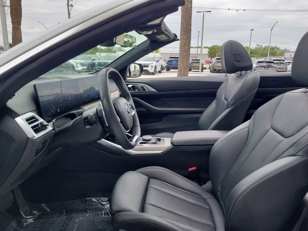 2025 White Metallic BMW 4 Series 430i RWD Convertible