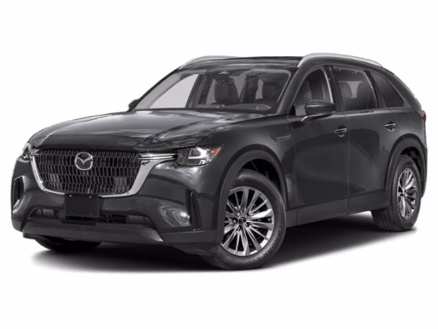 2025 Machine Gray Metallic Mazda CX-90 3.3 Turbo Preferred AWD SUV