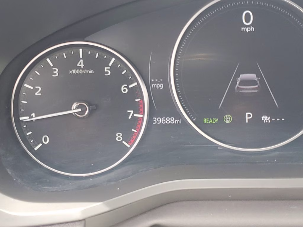2025 Machine Gray Metallic Mazda CX-90 3.3 Turbo Preferred AWD SUV