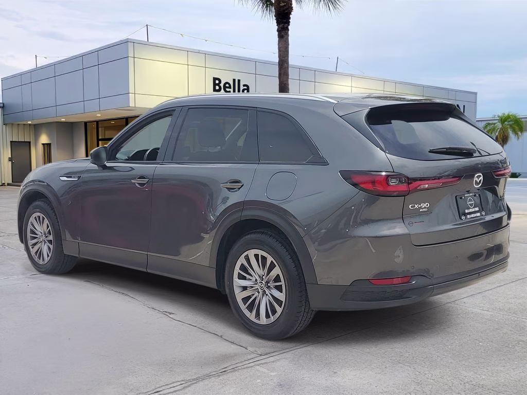 2025 Machine Gray Metallic Mazda CX-90 3.3 Turbo Preferred AWD SUV