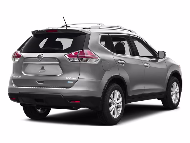 2016 Brilliant Silver Nissan Rogue SV FWD SUV