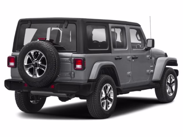 2018 Billet Silver Metallic Clearcoat Jeep Wrangler Unlimited Sahara 4X4 SUV