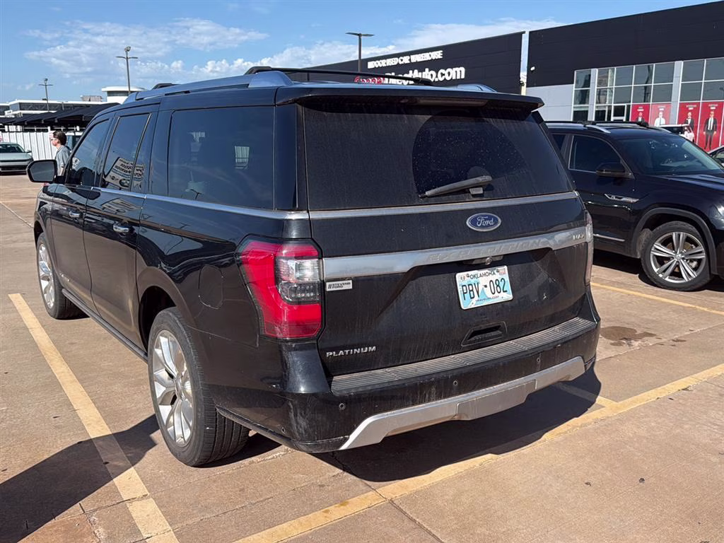 2019 Agate Black Metallic Ford Expedition Max Platinum 4X4 SUV