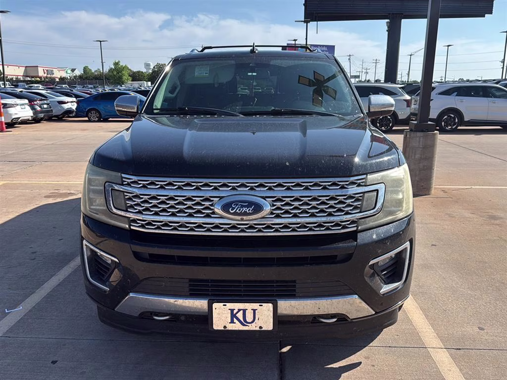 2019 Agate Black Metallic Ford Expedition Max Platinum 4X4 SUV