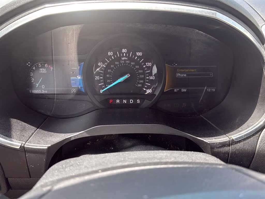 2019 Agate Black Metallic Ford Edge Titanium FWD SUV