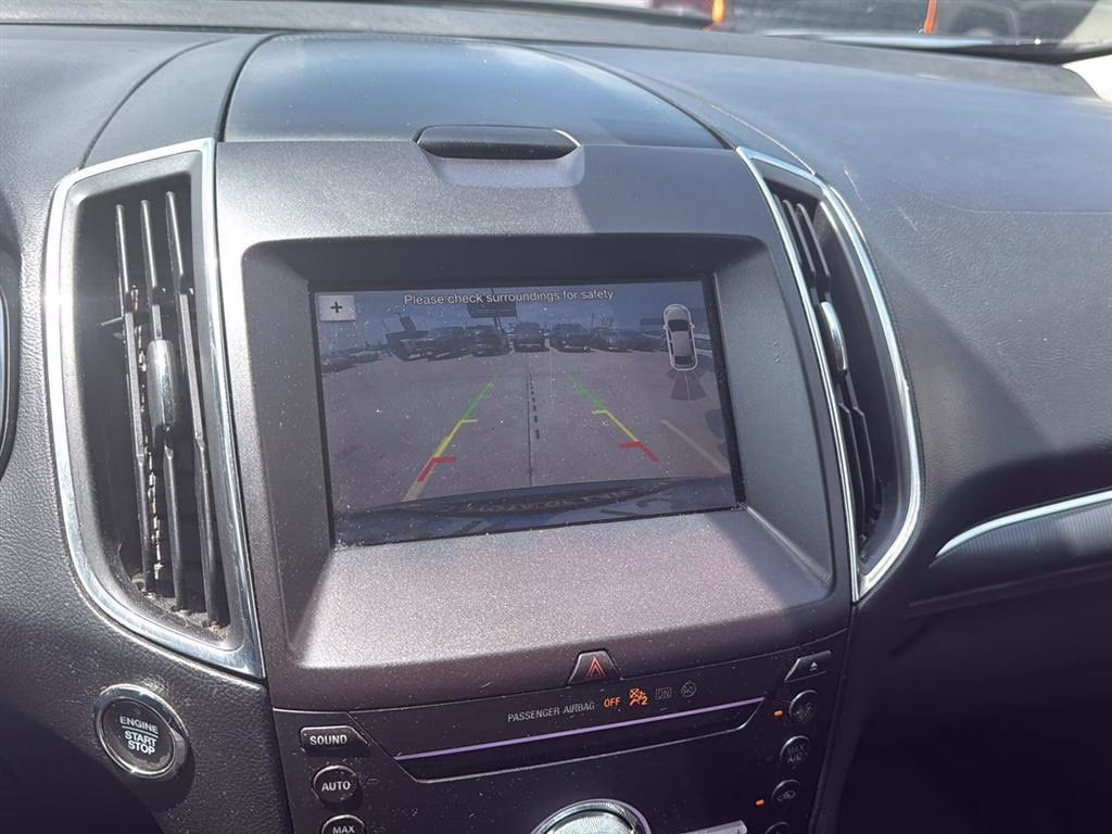 2019 Agate Black Metallic Ford Edge Titanium FWD SUV