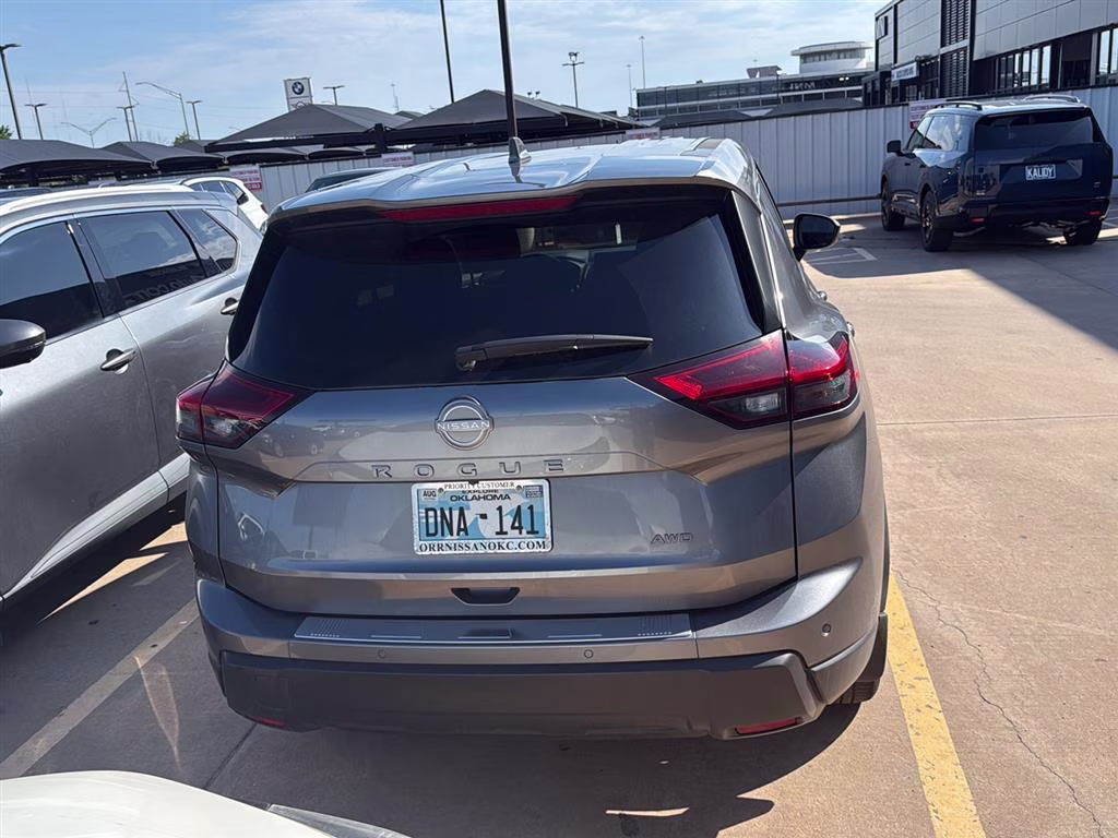 2025 Gun Metallic Nissan Rogue SV AWD SUV