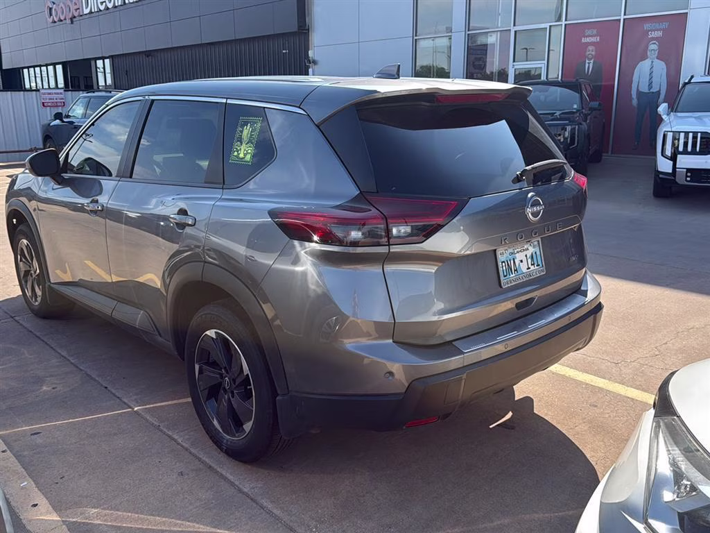 2025 Gun Metallic Nissan Rogue SV AWD SUV
