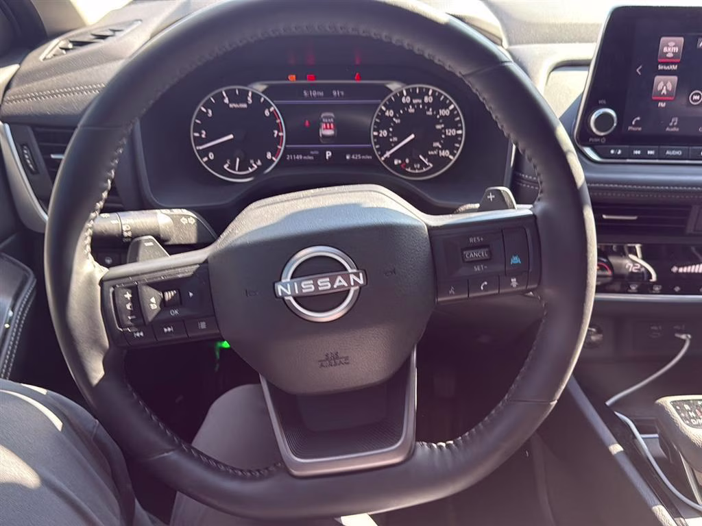 2025 Gun Metallic Nissan Rogue SV AWD SUV
