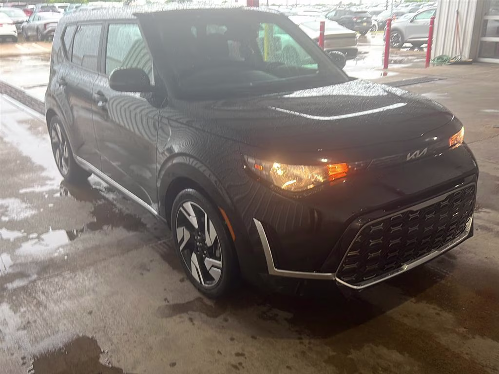 2023 Fusion Black Kia Soul GT-Line FWD Hatchback