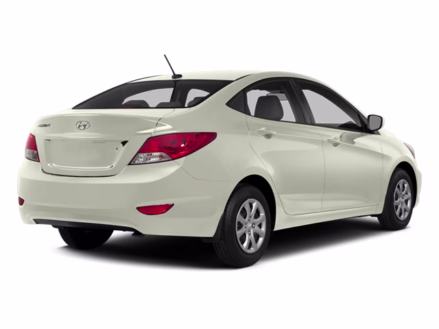 2014 Century White Hyundai Accent GLS FWD Sedan
