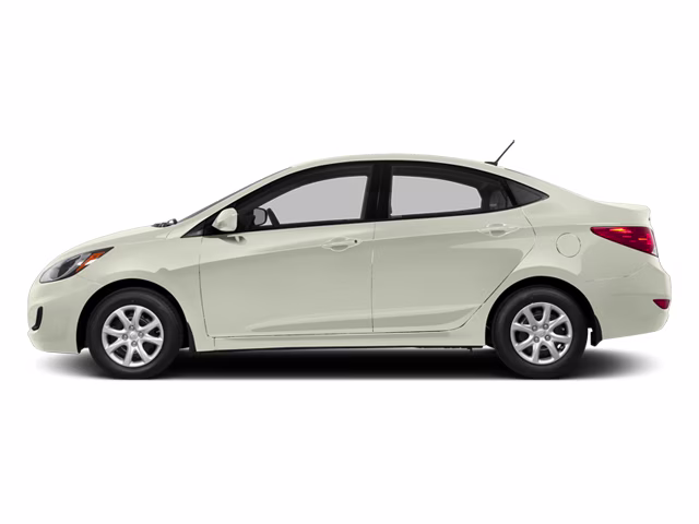 2014 Century White Hyundai Accent GLS FWD Sedan
