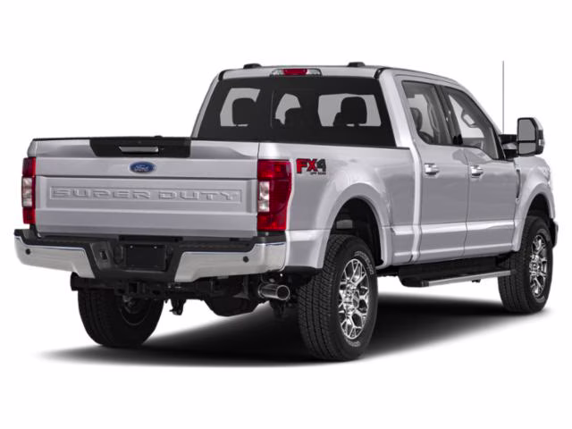 2021 Silver Metallic Ford Super Duty F-250 SRW Lariat 4X4 Truck