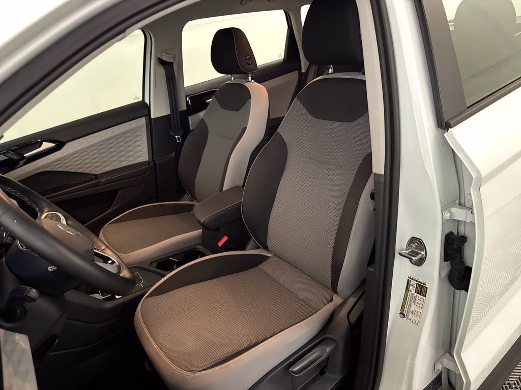 2024 Pure White Volkswagen Taos 1.5T S FWD SUV