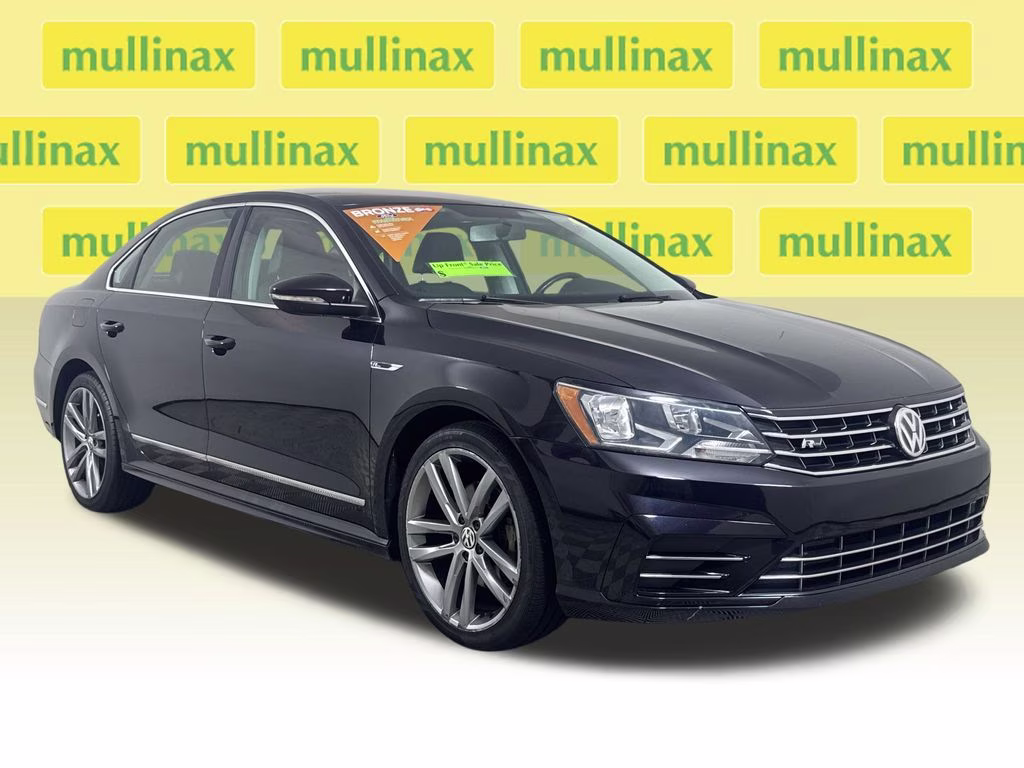 2017 Black Volkswagen Passat 1.8T R-Line FWD Sedan