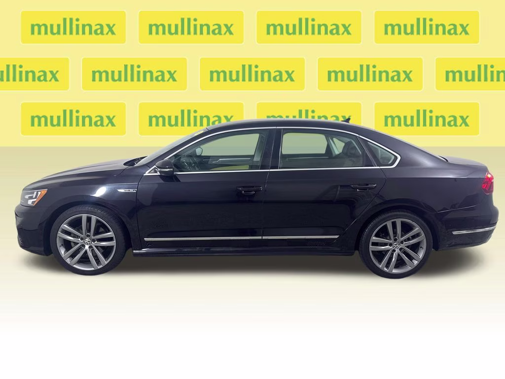 2017 Black Volkswagen Passat 1.8T R-Line FWD Sedan