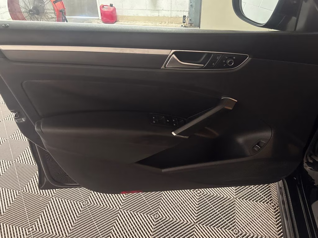 2017 Black Volkswagen Passat 1.8T R-Line FWD Sedan